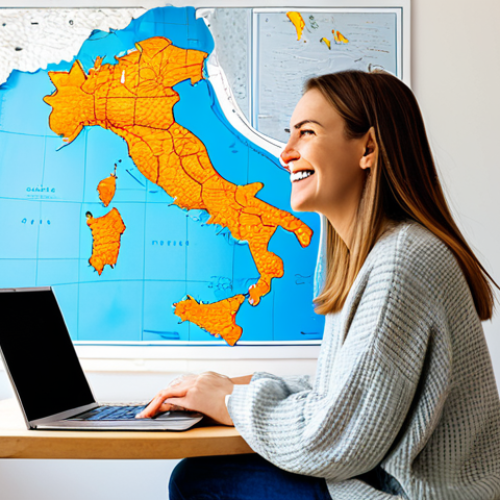 동기부여 심리학에서의 감정의 역할 - Anticipation & Joy - Planning a Vacation**

"A young, fully clothed woman in her brightly lit, moder...