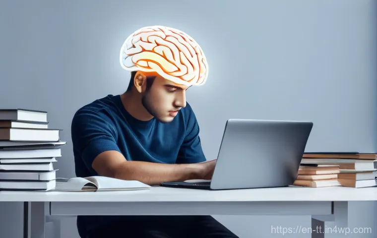 복잡한 과제가 동기부여에 미치는 영향 - **Prompt for "The Initial Resistance: Why Our Brains Hit the Brakes"**:
    "A young adult, dressed ...